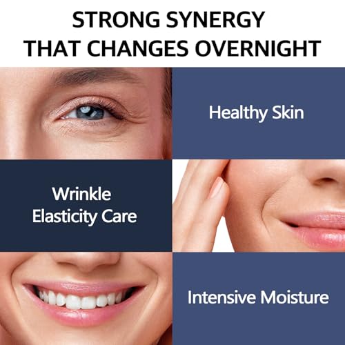 Stem Cell Peptide Retinol Night Cream 1.69 fl oz - Plant-Based Stem Cell for Anti-Aging, Skin Repair, Nourishment, Korean Skin Care for Overnight Facial Recovery