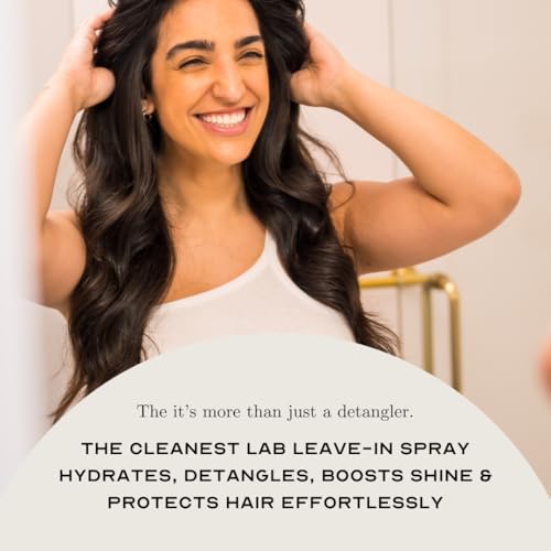 Leave-In Conditioner Mist Spray. Dry & Damaged Hair Treatment. Miracle Hydration Heat Protectant. De-Frizz & Detangles. Add Volume & Prime for Style. 3.6 Fl. Oz
