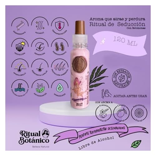 Ritual Botanico Combo Ritual de Seduccion | Mantequilla Corporal 240 ML & Termo Protector 120 ML