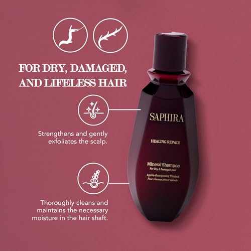 Saphira Hair Care Shampoos ? Sulfate & Paraben-Free, Hydrating, Repairing & Volumizing for All Hair Types