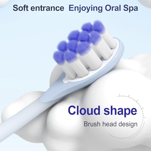 Extra Soft Toothbrushes for Adults,Ultra Soft Bristle Clean and Care for The Oral Cavity£¬Manual Toothbrush ¡¼2 Pack¡½