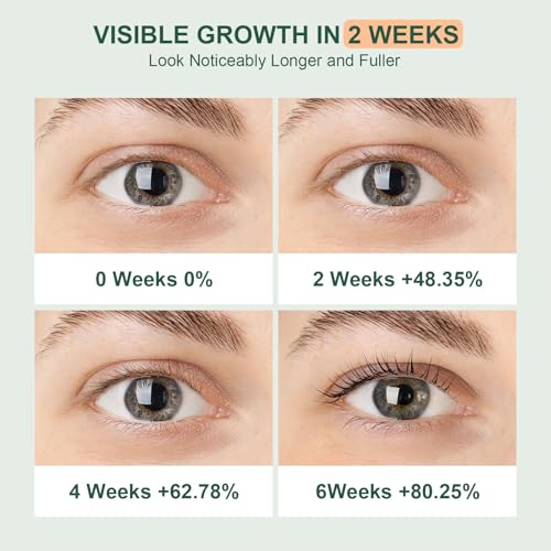 Eyelash Serum, Lash Serums for Thicker, Longer and Fuller Eyelashes, Eyelash Growth Serum