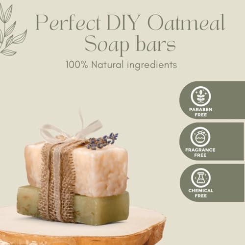 Shea Organics Colloidal Oatmeal, Soothing Bath & Skin Care Powder, Helps Soothe Itchy, Dry Skin, Safe for Babies & Adults, Great for Soap Making (32 Ounce - Pack of 1)