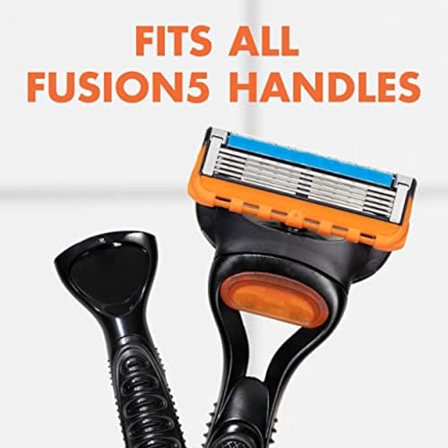 Gillette Fusion5 Razor Blade Refills for men- 12 Count ? 5-Bladed with Lubrication Strip and Precision Trimmer