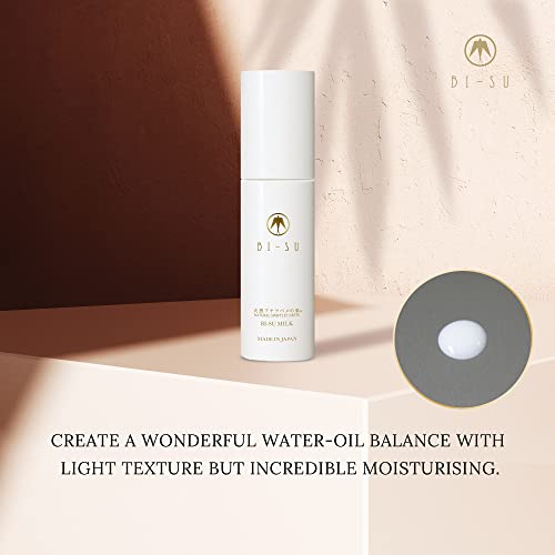 BI-SU Milk | Moisturizing Lotion with Natural Swiftlet Nests Extract, Ceramide, Squalane, Collagen, Anti-aging Lightweight Japanese Skincare, Improves Dark Spots, Dryness, Texture, 1.69 fl.oz, 50ml