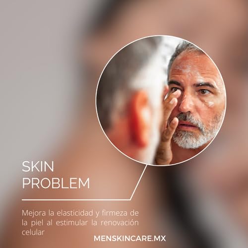 100g Snail Slime Cream for Men; regenerates damaged skin, fades blemishes, improves skin elasticity and firmness by stimulating cell renewal with 7% protein extract.