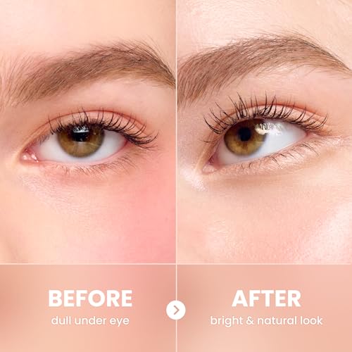 COLORGRAM Under Eye Highlighter Stick 03 Real Tone | Silky-Smooth Long-Lasting Highlighter & Contouring Stick for Smudge-Proof, Shining Daily Makeup | K-Beauty Face Highlighters & Luminizers