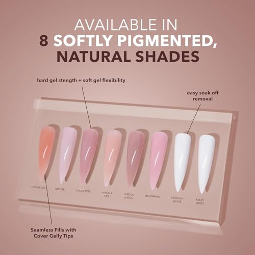 KIARA SKY Hema-Free 8 Color Nail Builder Gel Bundle