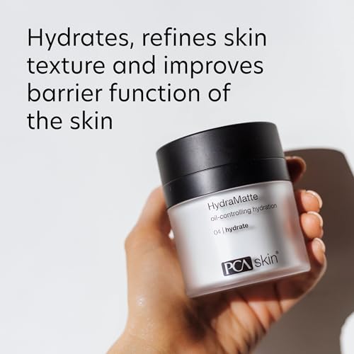 PCA SKIN HydraMatte Oil Control Moisturizer, Face Moisturizer for Oily Skin, Helps Reduce Oil and Promotes a Smoother Complexion, Absorbs Quickly, Great for Combination and Oily Skin, 1.8 oz Jar