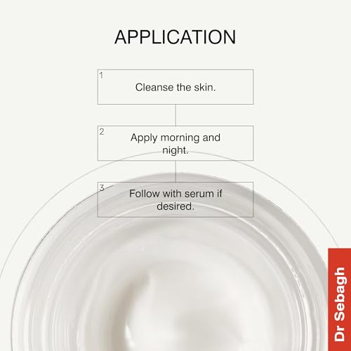 Dr Sebagh Replenishing Cream (1.7 fl oz) - Repairing & Hydrating Moisturizer - Facial Moisturizer for Dry Skin - Vitamin E, Retinol & Collagen Cream for Face - Soothes & Restores Radiance
