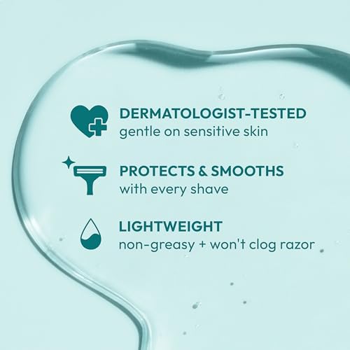 Skintimate 2-in-1 Shave Oil & Moisturizer, Fragrance Free, 7.3oz | Shaving Oil, After Shave for Women Bikini Area Moisturizer with Vitamin E and Aloe, Shaving Cream Alternative, 7.3 fl oz