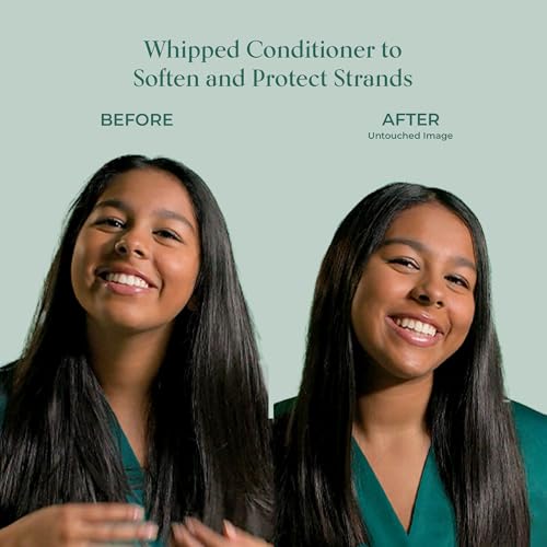 SHAZ & KIKS Nourishing Naram Conditioner | Weightless Whipped Conditioner to Repair Damage and Reduce Frizz | Visibly Softens and Protects Hair | Ashwagandha & Kokum Butter | Vegan, Color-Safe | 90ml