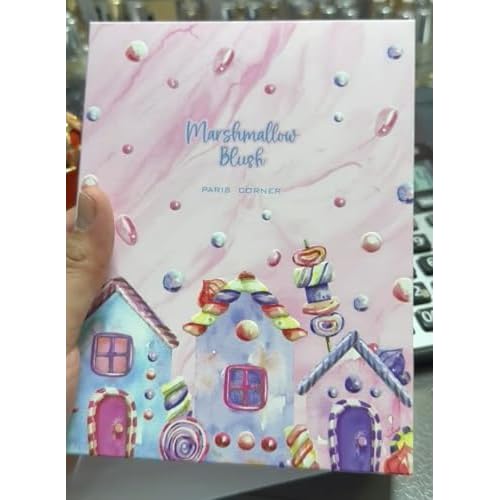 Paris Corner | Marshmallow Blush EDP | A Unique Gourmand Marshmallow Strawberry Perfume for Women | Long-Lasting Sweet Scent Fragrance for Daily Use (3.4 Fl Oz)