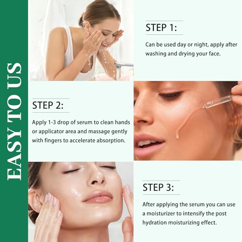 5% Niacinamide Serum with 4% Tea Tree & Centella Asiatica Extracts Soothing Facial Serum (3 Pack 1fl.oz|30ml)