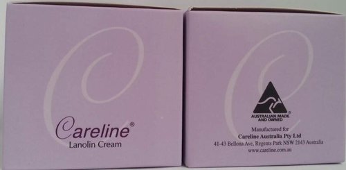 2 x Careline Lanolin Cream with Grape Seed Oil & Vitamin E 100ml