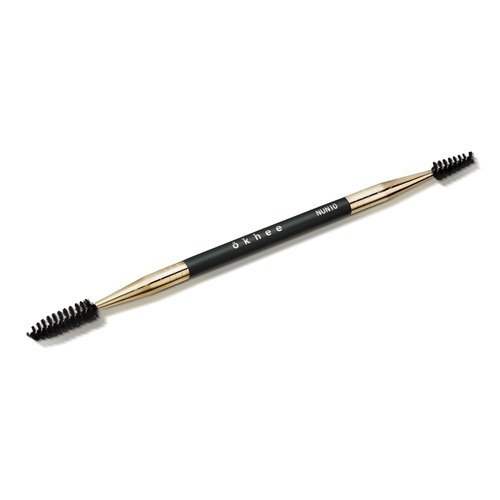 [SOO ADOR] okhee Dual Spoolie Brush NUN10 - Perfect for Grooming and Defining Eyebrows and Lashes | Designed by K-Pop Makeup Artist Seo Ok | Makeup Brush Eye Brush