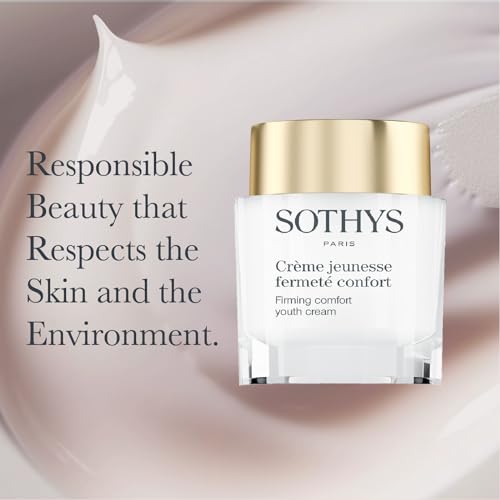 SOTHYS Wrinkle-Targeting Youth Cream Comfort | Firming Anti-Wrinkle Face Cream for Fine Lines | For Normal to Dry Skin