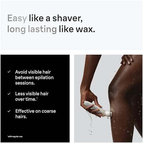 Braun Epilator Silk-?pil 9, Hair Removal Device, Women Shaver & Trimmer, Pivoting Head, Wet and Dry Epilator, Includes Shaver Head and Trimmer Comb, SES9-030