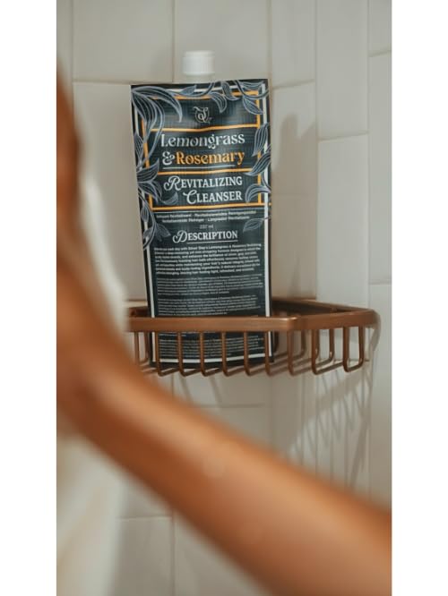Ecoslay Silver Slay Revitalizing Cleanser, Lemongrass and Rosemary, 8 Fl Oz, Sulfate-Free Hair Shampoo