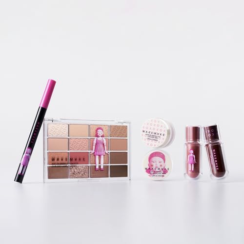 WAKEMAKE WM X NETFLIX SQUID GAME Soft Blurring Eye Palette 24 Bloody Game Blurring, eye palette