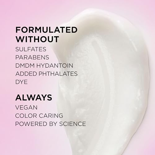 L'Oreal Paris Glossing Sulfate Free Conditioner with Glycolic Acid, Hair Care for Lasting Shine and Smoothness for Dull, Dry Hair, EverPure, 6.8 Fl Oz