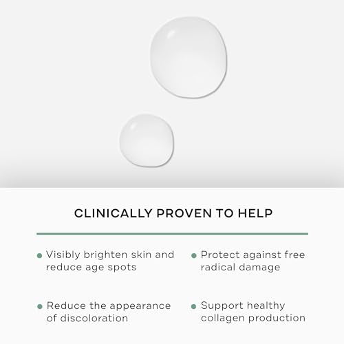 Replenix Vitamin C Pro Collagen Serum, Brightening Anti-Aging Face Treatment with Medical-Grade Antioxidants for Skin Discoloration