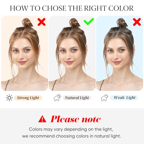 CJL HAIR Large Messy Bun Hair Piece Wavy Curly Scrunchies Synthetic Chignon Ponytail Hair Extensions Thick Updo Hairpieces for Women Dirty Blonde