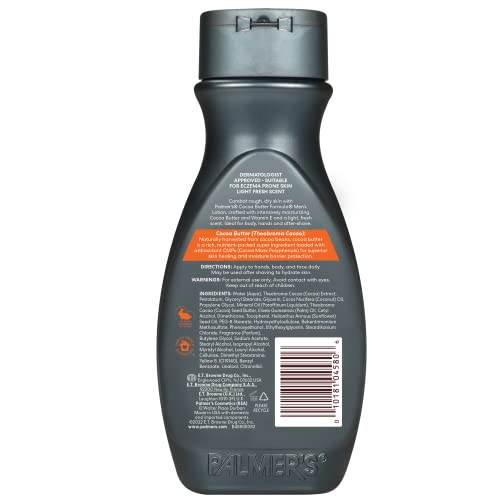 Palmer's Cocoa Butter Formula Men's 3-in-1 Fast Absorbing Face & Body Lotion, 8.5 oz.