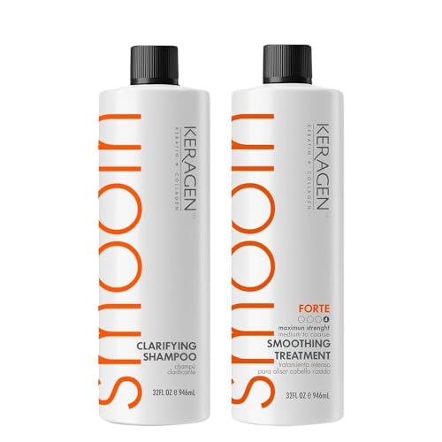 Keragen - Brazilian Keratin Smoothing Treatment, Dry and Damaged Hair