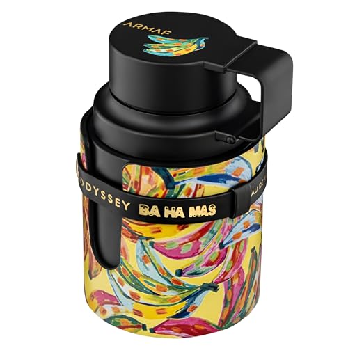 Armaf Odyssey Ba Ha Mas Tropical Collection ? Fruity, Aquatic, Woody ? Eau de Parfum Spray Long-Lasting Fragrance for Unisex, 3.4 Ounce / 100 ml