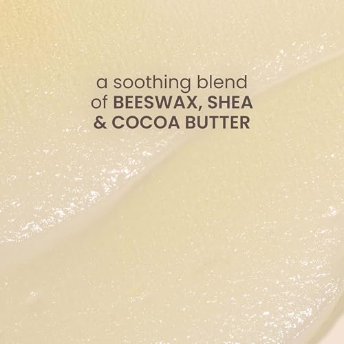 Burt's Bees Stocking Stuffers, Rescue Lip Relief, Honey Vanilla, Hydrating Lip Balm for Dry Cracked Lips, with Responsbily Sourced Beeswax and Shea Butter, 100% Natural Origin, 1 Squeezy Tube, 0.35oz