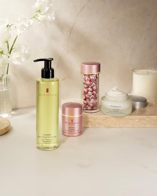 Elizabeth Arden Ceramide Replenishing Cleansing Oil, Skin Care Cleanser, 6.6 oz