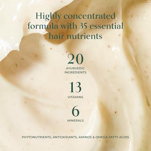 SHAZ & KIKS Essential Prewash Scalp+Hair Mask for Fine, Thin to Medium Hair | Deliver 35+ Essential Nutrients to Build Long-term Health | Stimulate Growth & Thicken Fine Strands | Color-Safe | 90ml