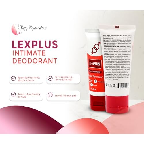 Vagy Rejuvenation LexPlus Body Deodorant for Women ? Full Body Deodorant for Sensitive Skin ? All Over Deodorant for Women ? Hydrating and Freshening Care ? 60Ml