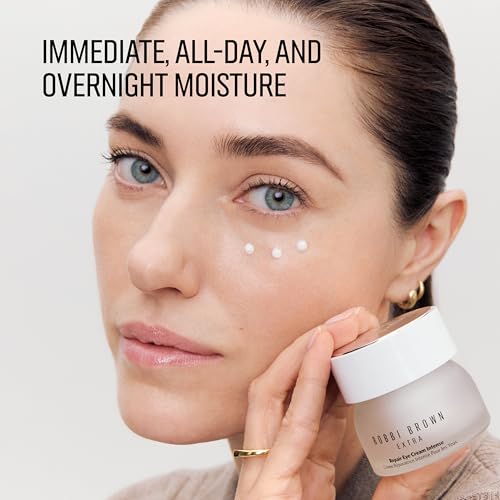 Bobbi Brown Extra Repair Eye Cream Intense | Replenish, Depuff, & Brighten | Under Eye Cream with Argireline Peptide, Hyaluronic Acid, & Glycerin