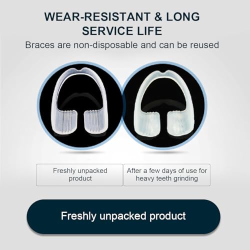 Mouth Guard Grinding Teeth Grinding Braces Mouth Guard for Mouth Sleeping at Night (20 Pack)