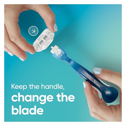 Gillette Venus Smooth Womens Razor Blade Refills, 8 Count, Lubracated to Protect the Skin from Irritation