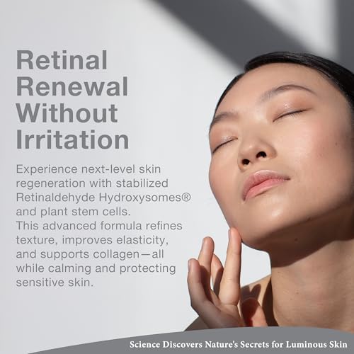 Lira Clinical PRO Retinal-Plus Treatment - Retinol Cream with Hyaluronic Acid, Salicylic Acid & Vitamin C - Helps Reduces Fine Lines & Wrinkles - All Skin Types - 1 fl oz
