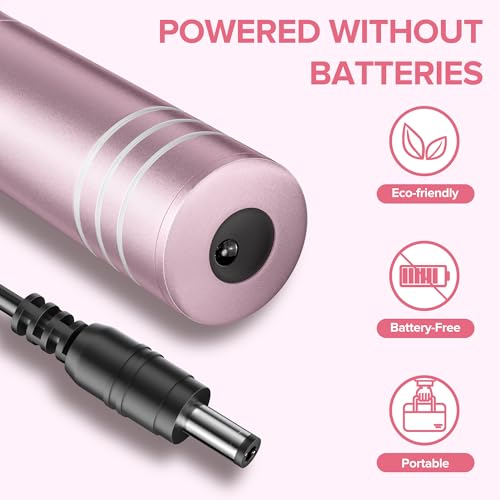 Electric Callus Remover for Feet£¬Electric Foot Care Tools£¬Stepless Speed Rechargeable Grinder with 60 Sandpaper Discs, Professional Pedicure Tool for Dead Dry Crack Skin Calluses-Pink 008