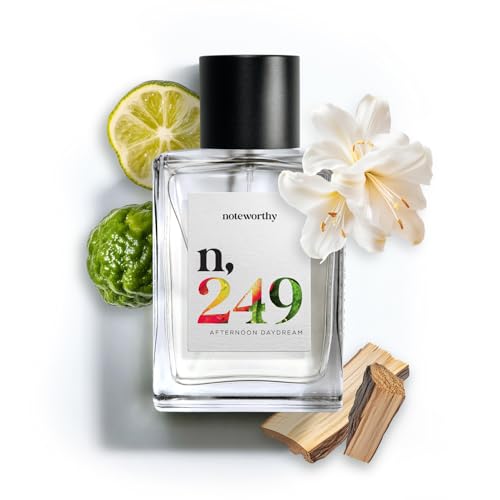 Noteworthy n,249 Afternoon Daydream Eau De Parfum ?Bergamot, Ginger Lily, Wood | Sophisticated, Warm Fragrance for Any Occasion | Long-lasting Unisex Perfume for Women & Men (100ml)