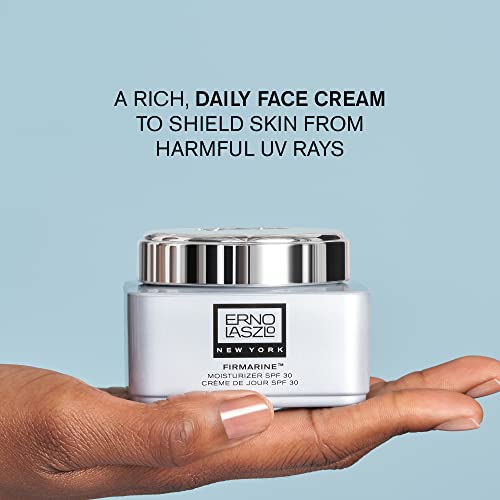 Erno Laszlo Firmarine Firming Skin Moisturizing Cream with SPF 30, Protects and Restores Skin's Firmness and Elasticity for All Skin Types, 1.7 Fl Oz