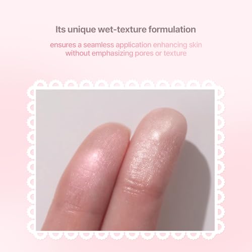 2aN Pure Glash Highlighter ? Glass-Like Sheen Powder Highlighter for a Natural, Radiant Glow | Buildable, Long-Lasting, Lightweight Formula (SHELL, 0.8oz)