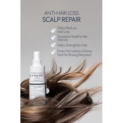 Anti-Hair Loss Tonic with Biotin, Panthenol & Caffeine | Hair Growth Treatment for Men and Women | Scientifically Proven Formula to Strengthen and Revitalize Thinning Hair by La Rachel Paris