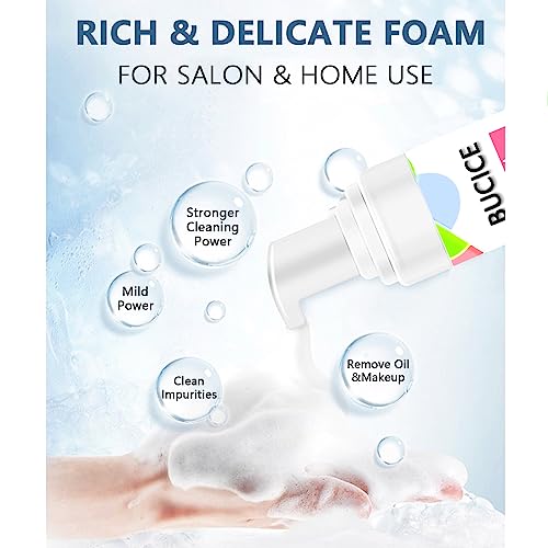 Lash Shampoo for Extensions - Complete Lash Cleaning Kit with Fan Dryer and Cleanser - Eyelash Extension Aftercare Kit, Rose