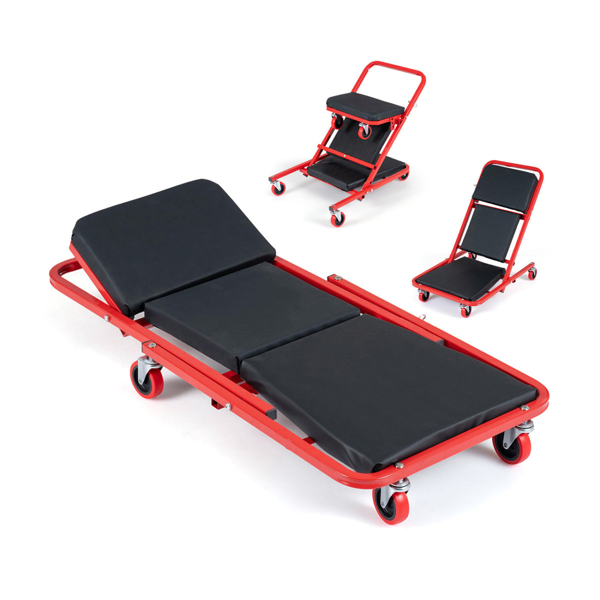 41" Foldable Mechanic Creeper with 450 LBS Capacity