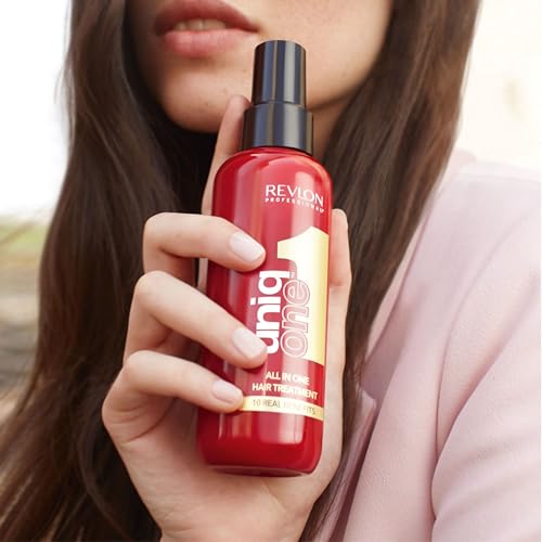 UniqOne Revlon Professional Hair Treatment, Moisturizing Leave-In Product, Repair For Dry and Damaged Hair, Promotes Healthy Hair, 5.1 Fl Oz (Pack of 1)