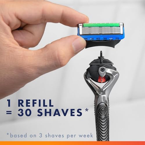 Gillette Fusion5 ProGlide Men's Razor Blade Refills, 12 Count, Mens Blades