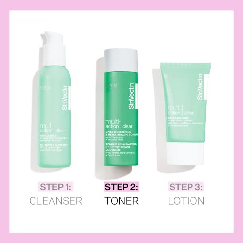 StriVectin Multi Action Clear for Acne and Blemish Prone Skin for Clearer, Smooth and Brighter Skin, Less Breakouts and Pimples for Healthy Looking Skin