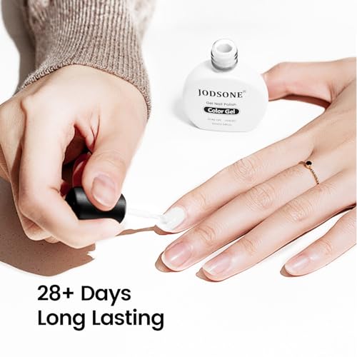 JODSONE 10ml White Gel Nail Polish White gel polish Soak Off Led Gel Polish Nail Art Manicure Salon Diy Need U V Lamp