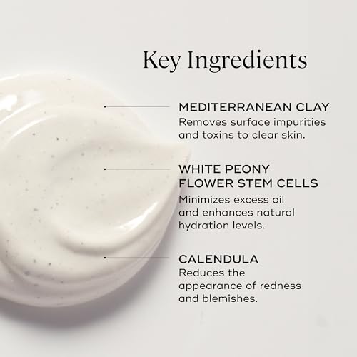 EVER Purify Deep Clean Detox Mask ? Kaolin Clay & AHA/BHA Blend with White Peony Stem Cells ? Weekly Deep Cleanse for Normal-Oily Skin, 2 fl oz
